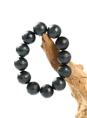 真玉世家六字真言和田玉男士手串