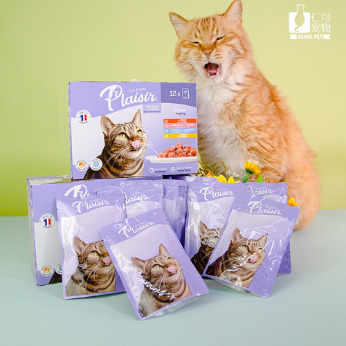 法国普莱喜猫餐包成猫混合口味