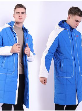 SPEEDO运动加厚加长冬季保暖大衣