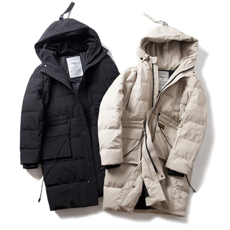 长款大码冬季零下防泼水羽绒服