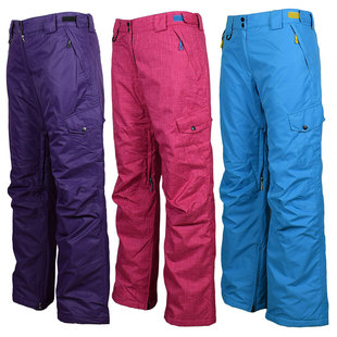 好货德国crane单板滑雪裤女款3M新雪丽保暖防水12K透气防风单板裤