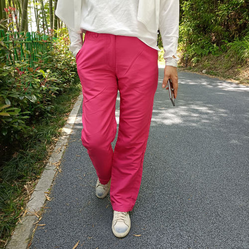 防泼水速干长裤女款直筒快干透气防晒耐磨抗撕徒步登山裤 agleroc