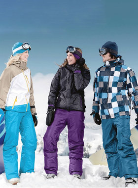 好货德国crane单板滑雪裤男款12k防水防风透气3M新雪丽保暖双板裤