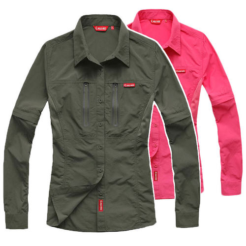 agleroc快干户外透气衬衣衬衫