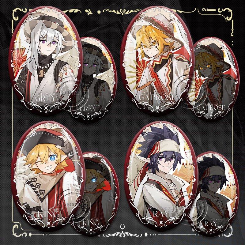 格瑞雷狮吧唧凹凸世界马年限定谷子安迷修周边双闪徽章二次元挂件,模玩/动漫/周边/娃圈三坑/桌游,动漫徽章/立牌,淘宝优惠券,粉丝福利购,淘宝优惠卷