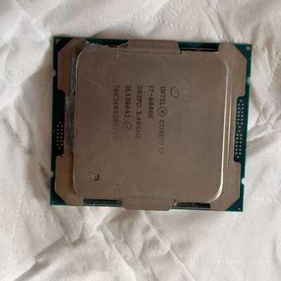议价i7 6800k处理器，功能完好，刚从机器上拆下来，看中直接
