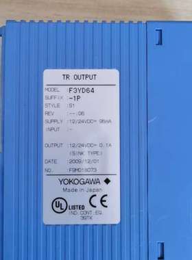 议价横河YOKOGAWA F3YD64-1P TR OUTPUT