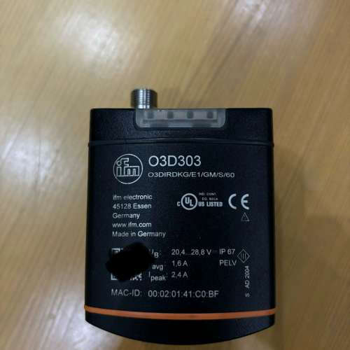 议价O3D303，IFM易福门全新3D物体识别传感器，成色直接可