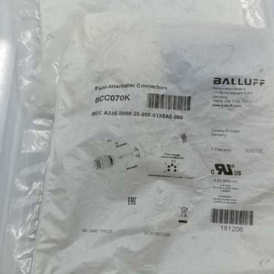 议价原装现货巴鲁夫BCC070K接插器 原装现货巴鲁夫BCC07