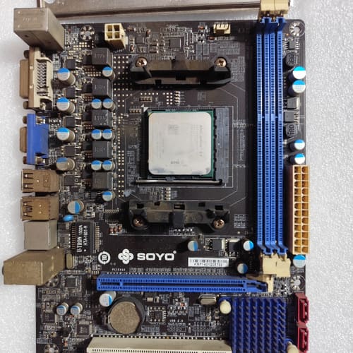 议价梅捷A58M主板X4 740四核cpu