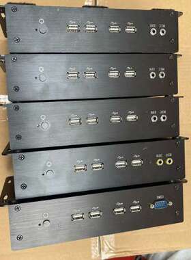 工控机主机 处理器 i5-4210u  8G内存 128固态