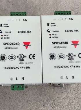 议价瑞士佳乐电源SPD24240/24V10A轨道式拆机.正