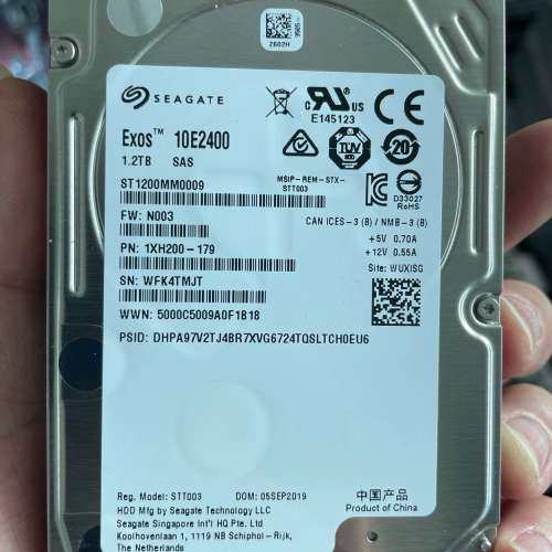 议价希捷ST1200MM0009 1.2T 2.5寸10K企业级