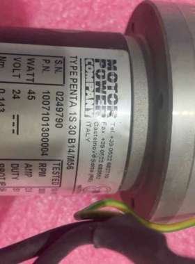 议价MOTORPOWER电机 型号 PENTA 1S 30 B1