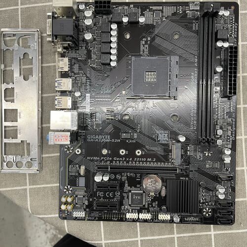 议价拆机技嘉A320M-S2H主板出售