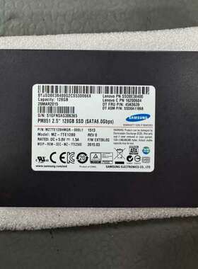 议价PM851 2.5寸SATA接口 128GB 无