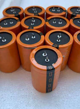 议价拆机电容20个 63V8100UF 通信设备拆下来