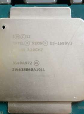 议价intel E5 1680 V3 3.2GHz 正式版 高频