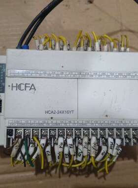 议价禾川PLC HCA2－24X16YT－A，功能正常使用，二手