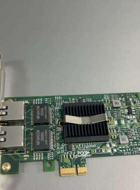 议价拆机双口网卡，PCI EXPRESS LREC9212PT，