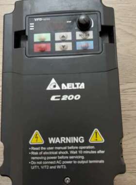 议价台达C200变频器，型号VFD022CB43A-20，2.2