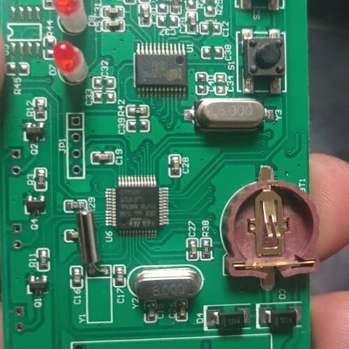 议价284张一色线路板STM32F103C8T6TM1628A