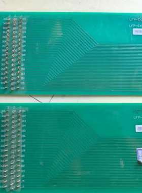 全新国电南自LFP-EXT电路板两块，绿色PCB板，镀金插孔