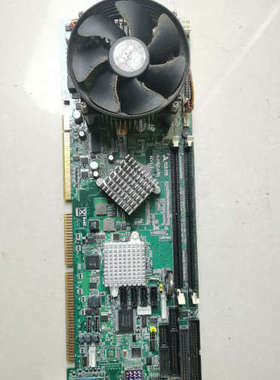 议价拆机凌华NUPRO一A301主板REV1.4带内存CPU散热