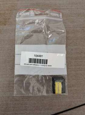 议价【现货速发】SD-card with Software 2.