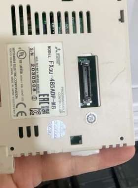 议价三菱PLC模块 FX3U-485ADP-MB，成色还可以，功