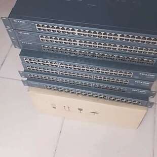 议价48口千兆交换机sg1048百兆非网管sf1048s二手