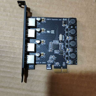 议价魔羯 MOGE MC2016台式机PCIEx1转4口USB3