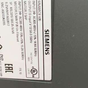议价V20变频器 5BE25 5UV0 6SL3210