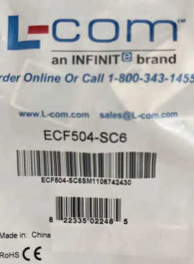 议价EFC504-SC6全新原装正品L-COM现货