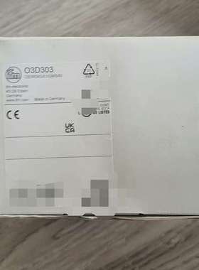 议价易福门ifm O3D303  3D视觉相机