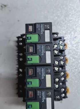 继电器RXM2AB2BD，24VDC，带底座RXZE1