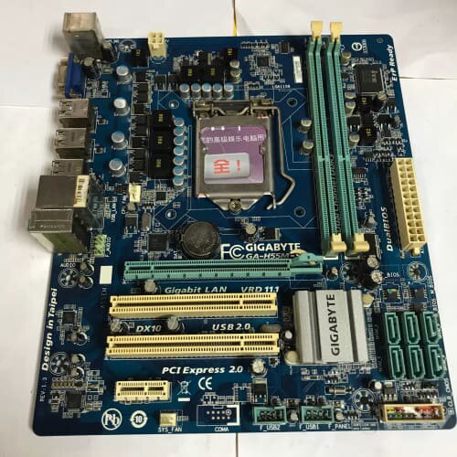 议价枝嘉GA-H55M-S2 1156针主板 上三代内存 支持i