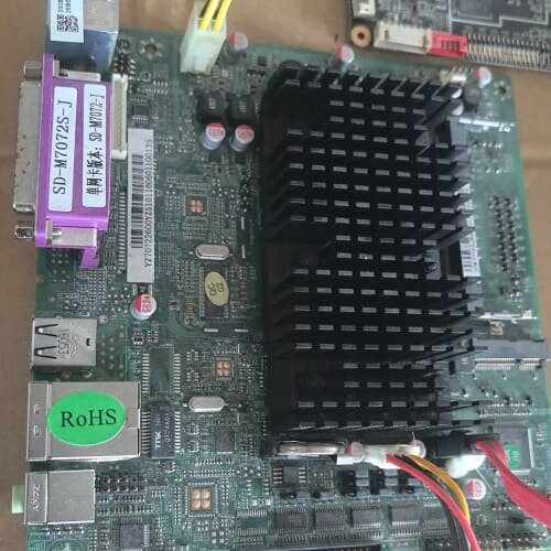 议价国光D525主板集成CPU12VDc接口支持软路由千兆网