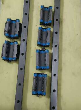 议价二手拆机IKO滑块6个，导轨LWE35，个别少砂豆，动手能力