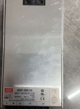 议价明纬开关电源HRP-300-24电源，正品明纬 HRP-30