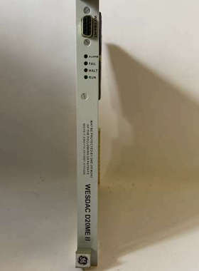 议价WESDAC D20ME II   GE 发那科 模块卡件有