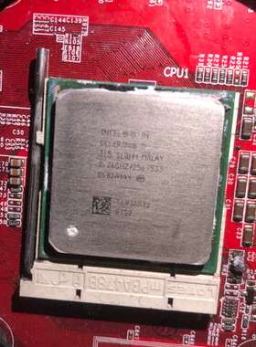 议价赛扬G550 CPU主板套装，主板是微星MS-7104，2