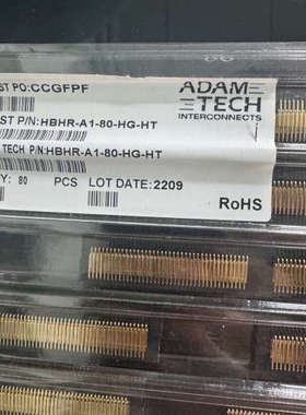 议价连接器 泰科/TE   HBHR-A1-80-HG-HT