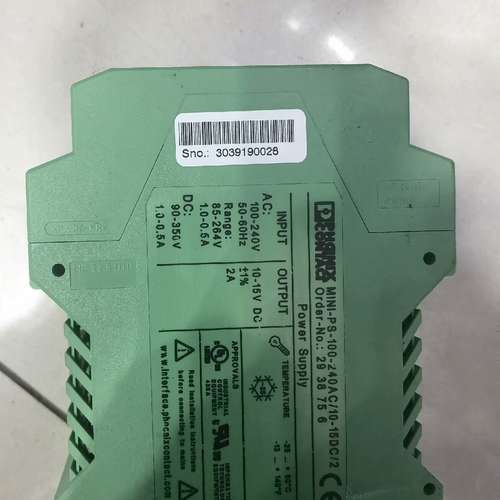 议价菲尼克斯电源模块 MINI-PS-100-240AC/10-