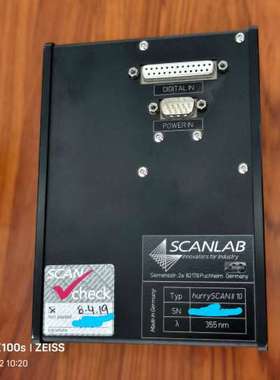 德国 scanlab 振镜 hurrySCAN10，35