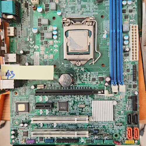 议价清华同方H81H3一CM主板带G3250u正常使用