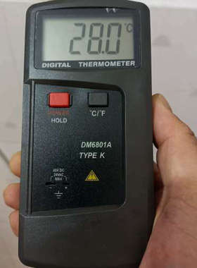 议价几乎全新优仪高DM6801A数字温度表，测试范围，负50℃一