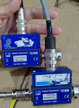 议价HBM  T21WN/0.5NM轴式扭矩传感器，片。拆