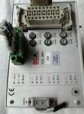 议价拆机SCATCU3001伺服阀控制器，成色如图，有意者