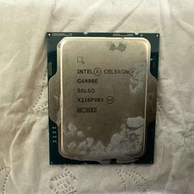 议价机箱拆机 INTEL CELERON G6900E SLR6